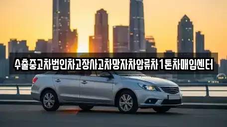 경기도 성남시 분당구 백현동 중고차매입 전문 수출중고차법인차고장사고차망자차압류차1톤차매입센터