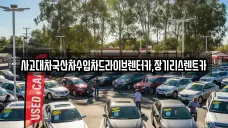 경기도 시흥시 신천동 장기렌트카 전문 사고대차국산차수입차드라이브렌터카,장기리스렌트카