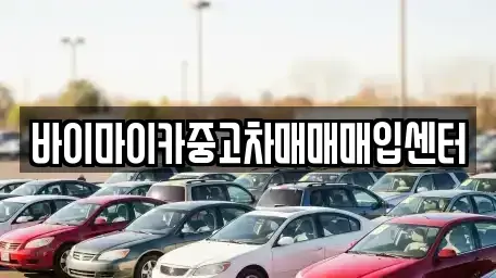 경기도 시흥시 신천동 중고차매매 전문 바이마이카중고차매매매입센터