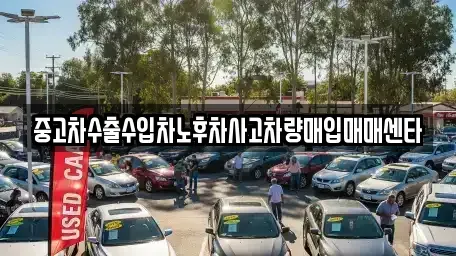 경기도 시흥시 신천동 중고차매매 전문 중고차수출수입차노후차사고차량매입매매센타
