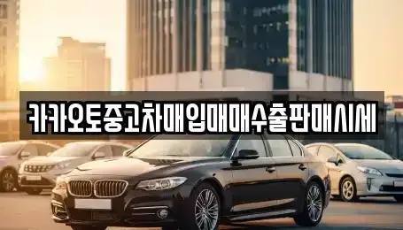 경기도 안산시 단원구 초지동 중고차매입 전문 카카오토중고차매입매매수출판매시세