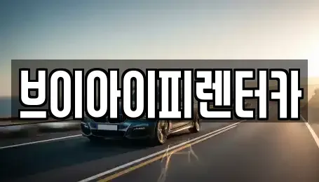 경기도 오산시 내삼미동 렌트카 전문 브이아이피렌터카