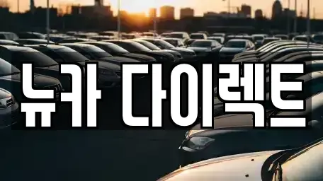 경기도 오산시 내삼미동 장기렌트카 전문 뉴카 다이렉트