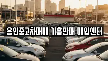 경기도 용인시 기흥구 구갈동 중고차 전문 용인중고차매매 기흥판매 매입센터