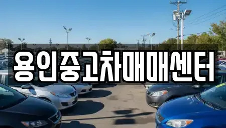 경기도 용인시 기흥구 구갈동 중고차 전문 용인중고차매매센터
