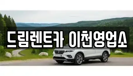경기도 이천시 대포동 렌트카 전문 드림렌트카 이천영업소