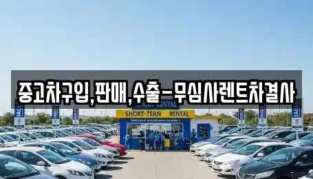 경기도 파주시 교하동 중고차 전문 중고차구입,판매,수출-무심사렌트차결사