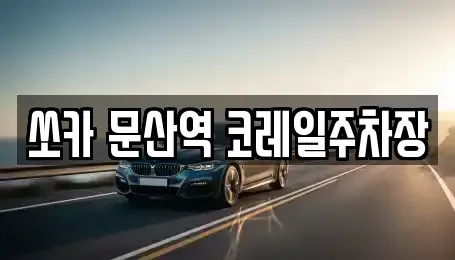 경기도 파주시 문산읍 렌트카 전문 쏘카 문산역 코레일주차장