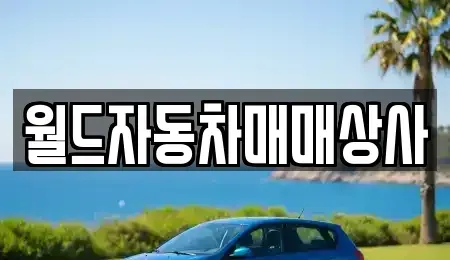 경기도 파주시 문산읍 중고차 전문 월드자동차매매상사
