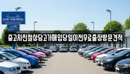 경기도 평택시 평택동 중고차매입 전문 중고차친절상담고가매입당일이전무료출장방문견적