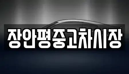 경기도 포천시 신읍동 중고차매매 전문 장안평중고차시장