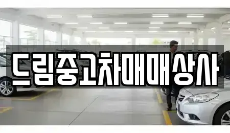 경남 거제시 장목면 중고차 전문 드림중고차매매상사