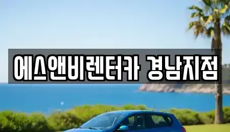 경남 김해시 단기렌트카 전문 에스앤비렌터카 경남지점