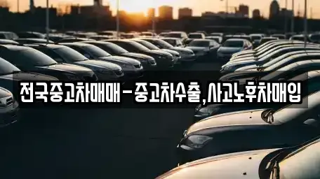 경남 김해시 동상동 중고차매입 전문 전국중고차매매-중고차수출,사고노후차매입
