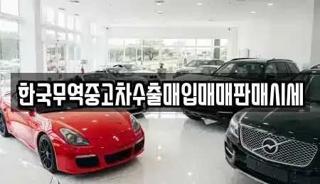 경남 김해시 동상동 중고차매입 전문 한국무역중고차수출매입매매판매시세