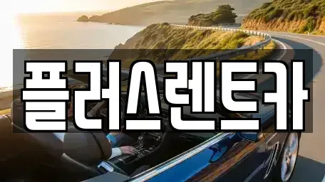 경남 김해시 부원동 렌트카 전문 플러스렌트카