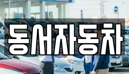 경남 양산시 호계동 중고차매매 전문 동서자동차