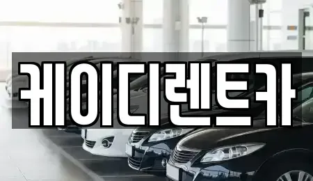 경남 창원시 성산구 사파정동 렌트카 전문 케이디렌트카