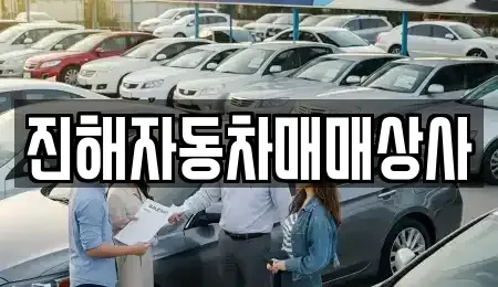 경남 창원시 진해구 소사동 중고차 전문 진해자동차매매상사