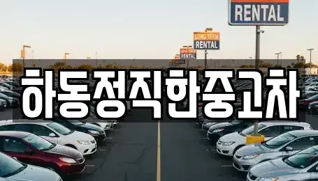 경남 하동군 적량면 중고차매매 전문 하동정직한중고차