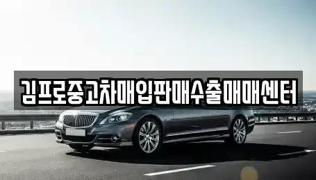 경남 하동군 적량면 중고차매입 전문 김프로중고차매입판매수출매매센터
