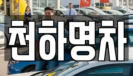 경북 구미시 봉곡동 중고차매입 전문 천하명차
