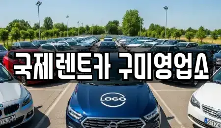 경북 구미시 시미동 렌트카 전문 국제렌트카 구미영업소