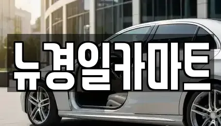 경북 김천시 감호동 중고차매매 전문 뉴경일카마트