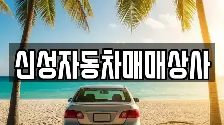경북 김천시 용두동 중고차 전문 신성자동차매매상사