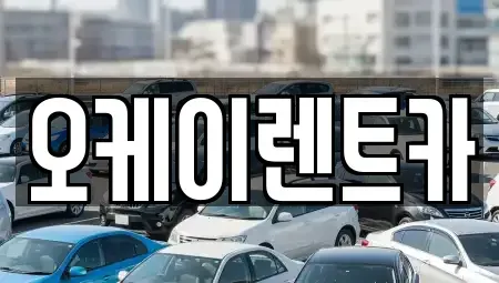 경북 영천시 대전동 렌트카 전문 오케이렌트카
