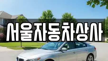 경북 영천시 망정동 중고차 전문 서울자동차상사