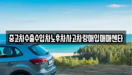 경북 예천군 감천면 중고차 전문 중고차수출수입차노후차사고차량매입매매센타