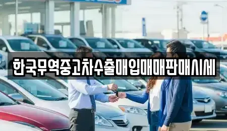 경북 포항시 북구 환호동 중고차매매 전문 한국무역중고차수출매입매매판매시세
