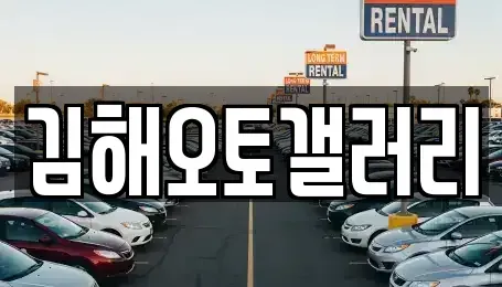 경상남도 김해시 상동면 중고차 전문 김해오토갤러리