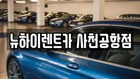 경상남도 사천시 렌트카 전문 뉴하이렌트카 사천공항점