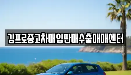 경상남도 사천시 중고차매입 전문 김프로중고차매입판매수출매매센터