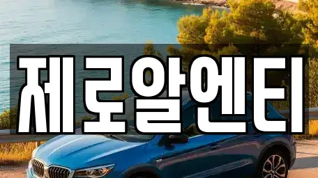 경상남도 창원시 마산합포구 해운동 렌트카 전문 제로알엔티