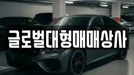 경상북도 경주시 강동면 중고차 전문 글로벌대형매매상사