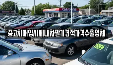 경상북도 경주시 노동동 중고차매입 전문 중고차매입시세내차팔기견적가격수출업체
