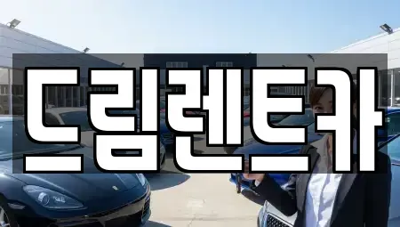 경상북도 구미시 원평동 렌트카 전문 드림렌트카
