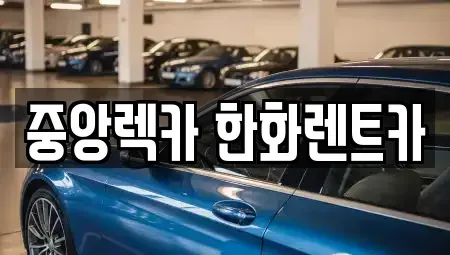 경상북도 구미시 원평동 렌트카 전문 중앙렉카 한화렌트카
