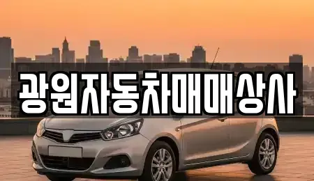 경상북도 구미시 임은동 중고차매매 전문 광원자동차매매상사