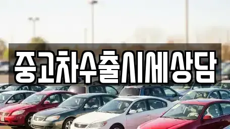 경상북도 구미시 지산동 중고차 전문 중고차수출시세상담