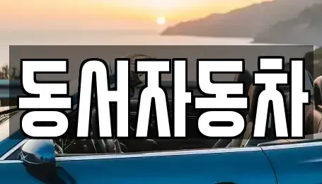 경상북도 상주시 낙동면 중고차 전문 동서자동차