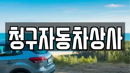 경상북도 상주시 서곡동 중고차 전문 청구자동차상사