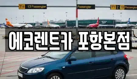 경상북도 포항시 북구 양덕동 렌트카 전문 에코렌트카 포항본점
