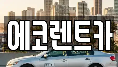 광주 동구 월남동 렌트카 전문 에코렌트카