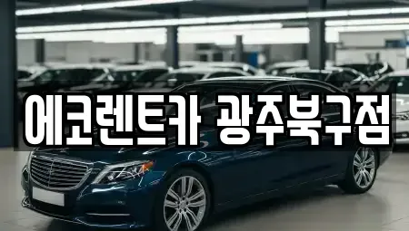 광주 북구 두암동 장기렌트카 전문 에코렌트카 광주북구점