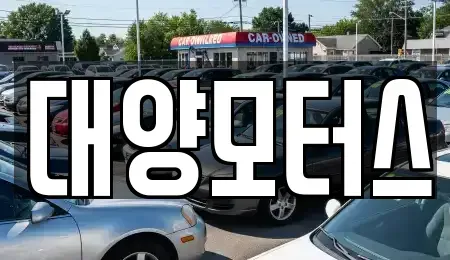 광주 북구 매곡동 중고차매매 전문 대양모터스