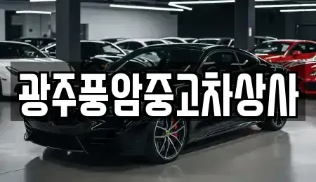 광주광역시 광산구 두정동 중고차 전문 광주풍암중고차상사
